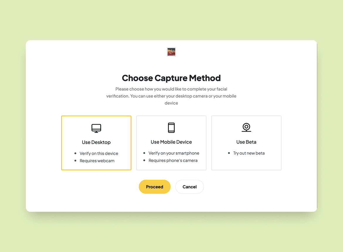 Flexible In-Branch Verification